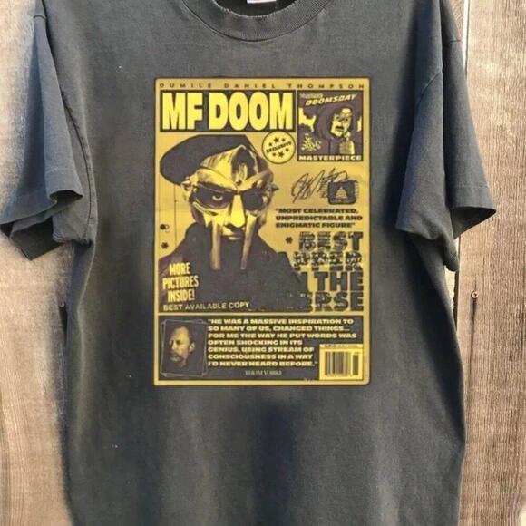 Kaity K Other - MF DOOM Underground Hip Hop Rap Masked Legend Graphic T-Shirt
